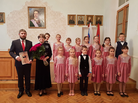 Поздравляем младший хор - лауреата конкурса "Спешите делать добро!"